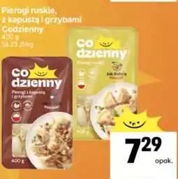 Delikatesy Centrum Pierogi ruskie, z kapustą i grzybami Codzienny oferta