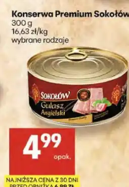 Delikatesy Centrum Konserwa Premium Sokołów wybrane rodzaje oferta