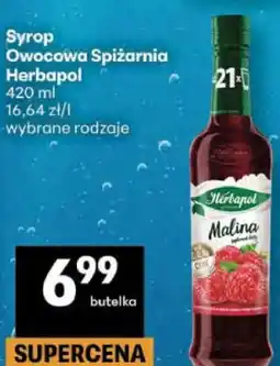 Delikatesy Centrum Syrop Owocowa Spiżarnia Herbapol 420 ml wybrane rodzaje oferta