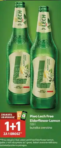 Delikatesy Centrum Piwo Lech Free Elderflower Lemon oferta