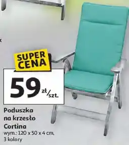 Auchan Poduszka na krzesło Cortina oferta