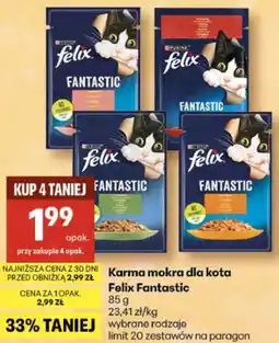 Delikatesy Centrum Karma mokra dla kota Felix Fantastic oferta