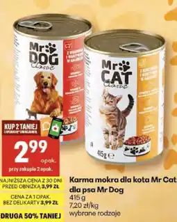 Delikatesy Centrum Karma mokra dla kota Mr Cat, dla psa Mr Dog oferta