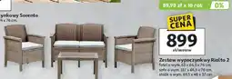 Auchan Zestaw wypoczynkwy Rialto 2 oferta
