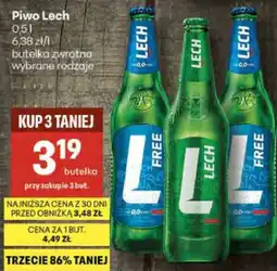 Delikatesy Centrum Piwo Lech oferta