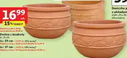 Auchan Donica z terakoty oferta