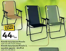 Auchan Krzesło turystyczne Piccolo oferta