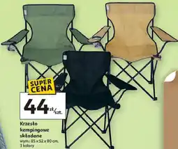 Auchan Krzesło kempingowe składane oferta