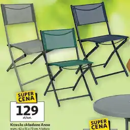 Auchan Krzesło składane Anna oferta