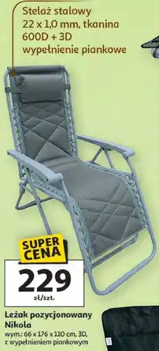Auchan Leżak pozycjonowany Nikola oferta