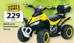 Auchan Quad auto na akumulator Micron oferta