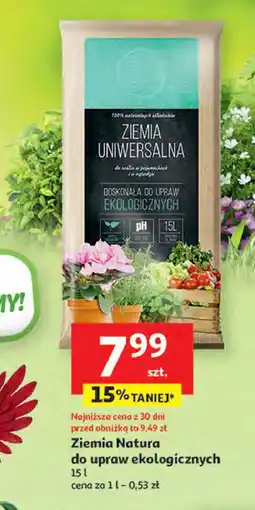 Auchan Ziemia Natura do upraw ekologicznych oferta
