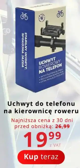 Uchwyt do telefonu na kierownicę roweru