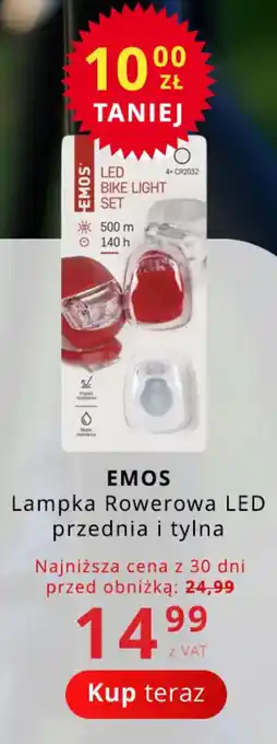 EMOS Lampka Rowerowa LED przednia i tylna