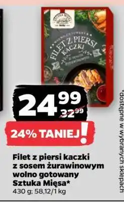 Netto Filet z piersi kaczki z sosem żurawinowym oferta