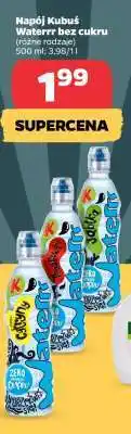 Netto Napój Kubuś Waterrr bez cukru oferta