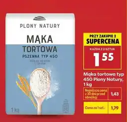 Biedronka Mąka tortowa typ 450 Plony Natury, 1 kg oferta