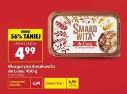 Biedronka Margaryna Smakowita de Luxe, 450 g oferta
