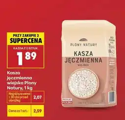 Biedronka Kasza jęczmienna wiejska Plony Natury, 1 kg oferta