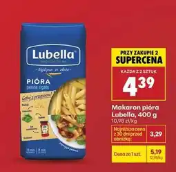 Biedronka Makaron pióra Lubella, 400 g oferta