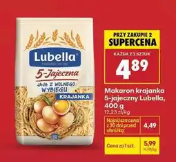 Biedronka Makaron krajanka 5-jajeczny Lubella, 400 g oferta