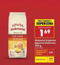 Biedronka Makaron krajanka jajeczna Dobrusia , 250 g oferta