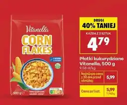 Biedronka Płatki kukurydziane Vitanella, 500 g oferta