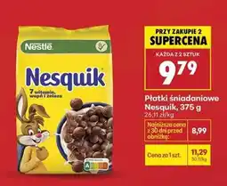 Biedronka Płatki śniadaniowe Nesquik, 375 g oferta