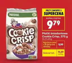 Biedronka Płatki śniadaniowe Cookie Crisp, 375 g oferta