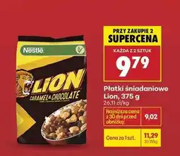 Biedronka Płatki śniadaniowe Lion, 375 g oferta