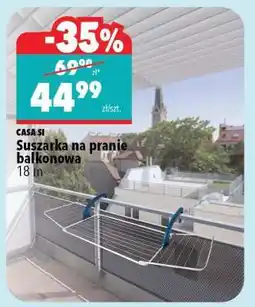 Biedronka Suszarka na pranie balkonowa oferta
