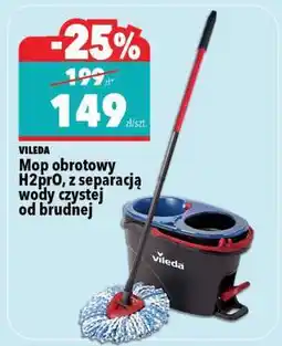 Biedronka Mop obrotowy H2prO, z separacją wody czystej od brudnej oferta
