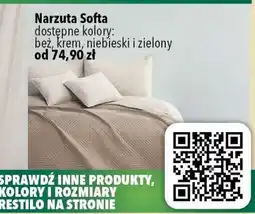 Biedronka Narzuta Softa oferta