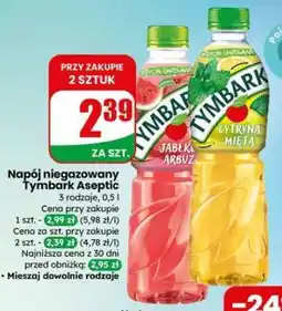 Dino Napój niegazowany TYMBARK ASEPTIC oferta