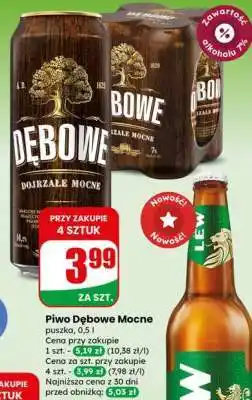 Dino Piwo** DĘBOWE MOCNE oferta