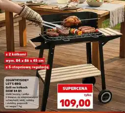 Kaufland COUNTRYSIDE LET'S BBQ Grill na kółkach GGW 84 B1 oferta