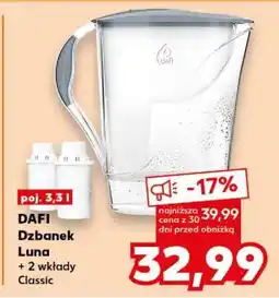 Kaufland DAFI Dzbanek Luna + 2 wkłady Classic oferta