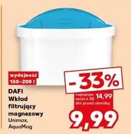 Kaufland DAFI Wkład filtrujący magnezowy Unimax, AquaMag oferta