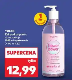 Kaufland YOLYN Żel pod prysznic oferta