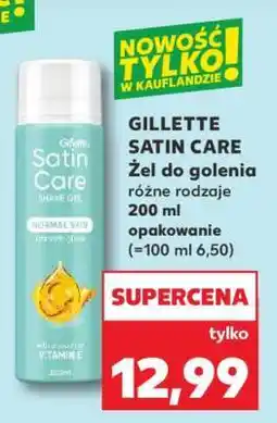 Kaufland GILLETTE SATIN CARE oferta