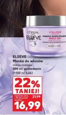 Kaufland ELSEVE Maska do włosów oferta