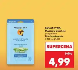 Kaufland KOLASTYNA Maska w płachcie po opalaniu oferta