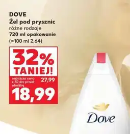 Kaufland Dove żel pod prysznic oferta