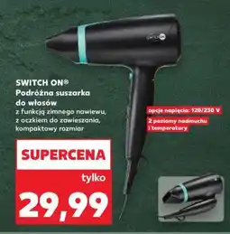 Kaufland SWITCH ON Podróżna suszarka do włosów oferta