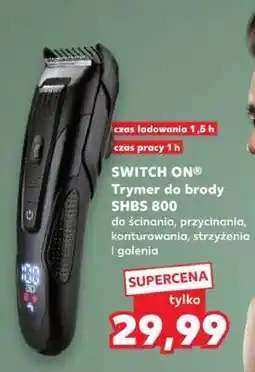 Kaufland SWITCH ON Trymer do brody SHBS 800 oferta