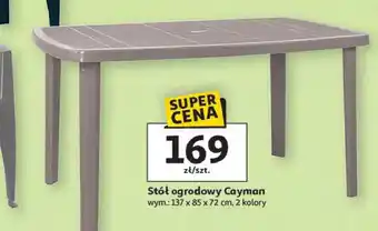 Stół cayman 137 x 85 72 cm