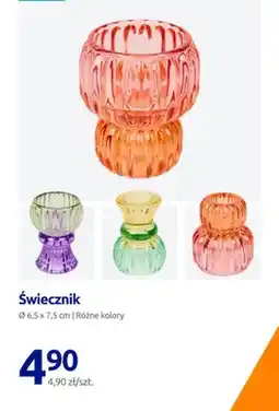Action Świecznik różne kolory oferta