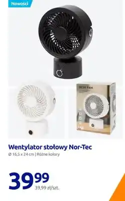 Action Wentylator stołowy różne kolory oferta