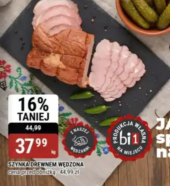 bi1 Szynka drewnem wędzona oferta