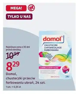 Rossmann Chusteczki zapobiegające farbowaniu ubrań oferta